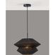 Gardner 17.5 inch Black Pendant Ceiling Light