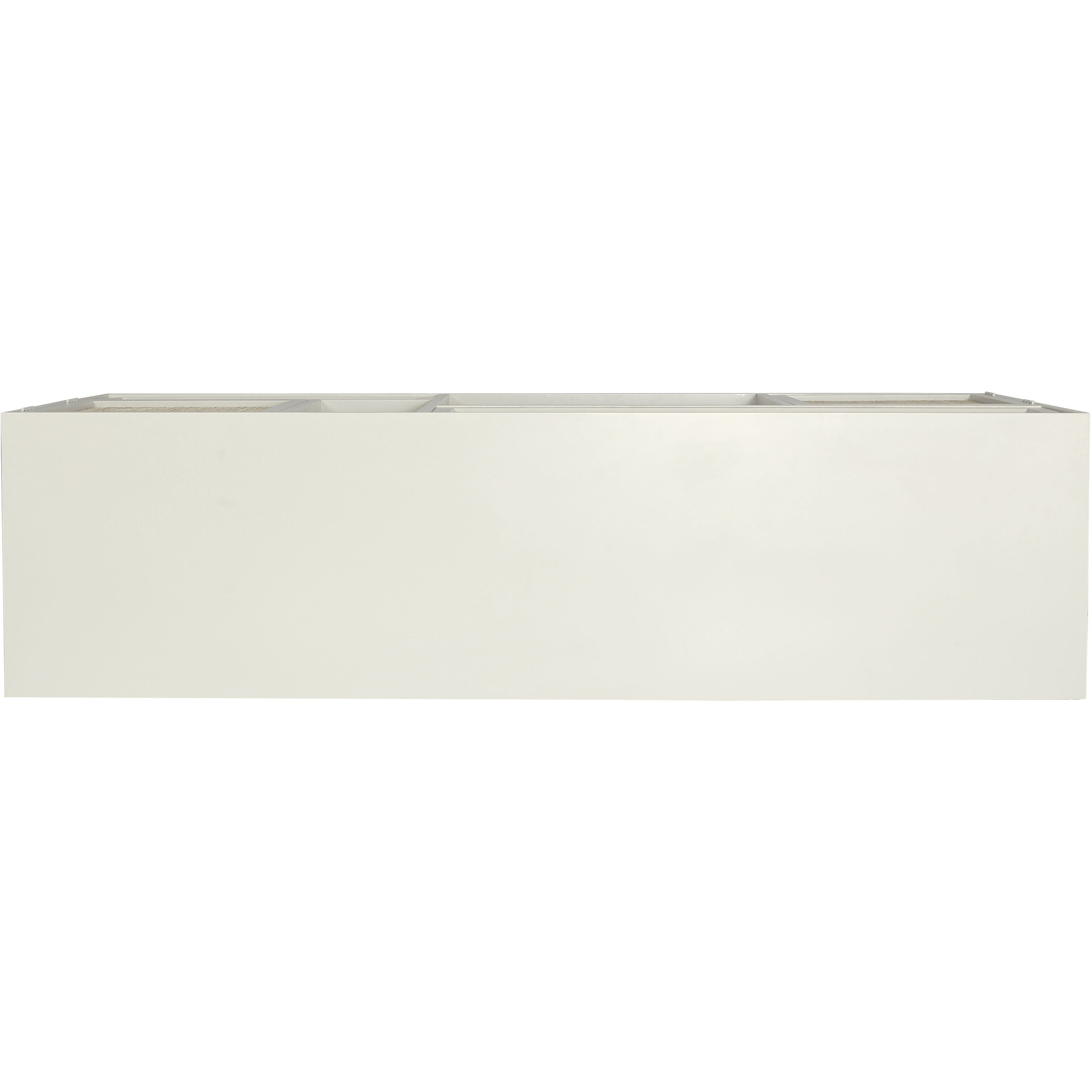 Clearwater Shoji White with Natural and Clear Credenza