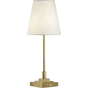 Anderson 20.5 inch Gold Rechargeable Table Lamp Portable Light