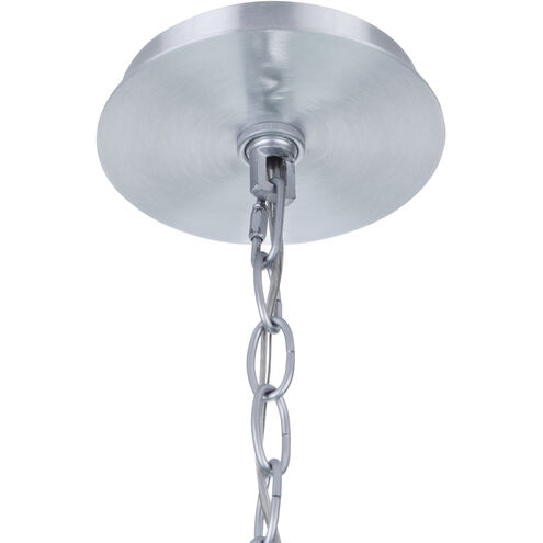Laclede 1 Light 9.3 inch Satin Aluminum Outdoor Pendant