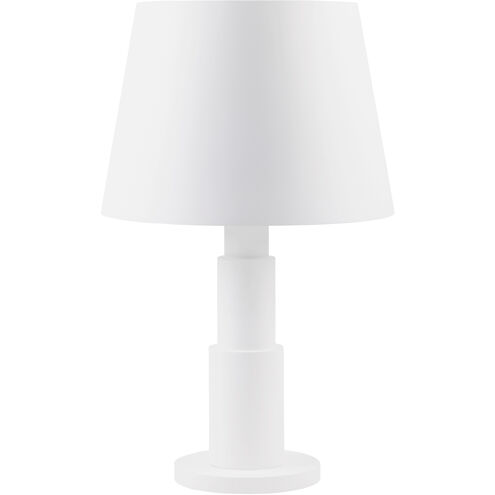 Giustino 32.5 inch 60 watt Matte White Table Lamp Portable Light