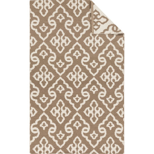 Juniper 132 X 96 inch Camel, White Rug