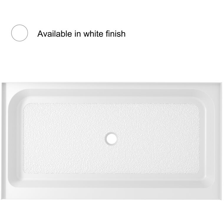 Laredo Glossy White Shower Base