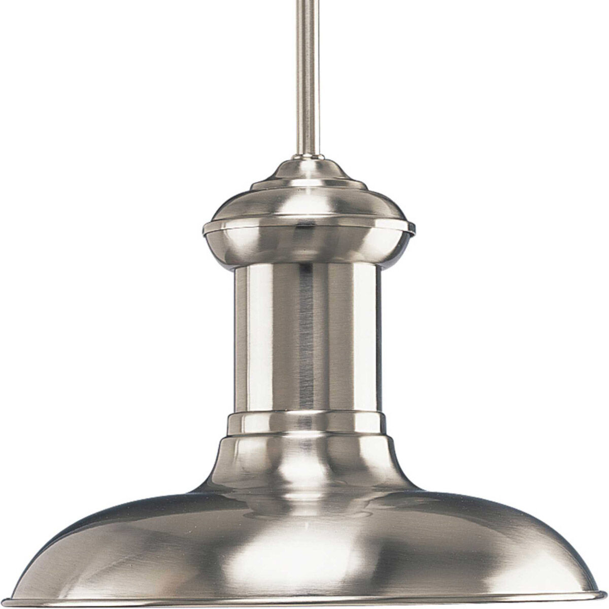 Brookside 1 Light Brushed Nickel Pendant Ceiling Light in Standard