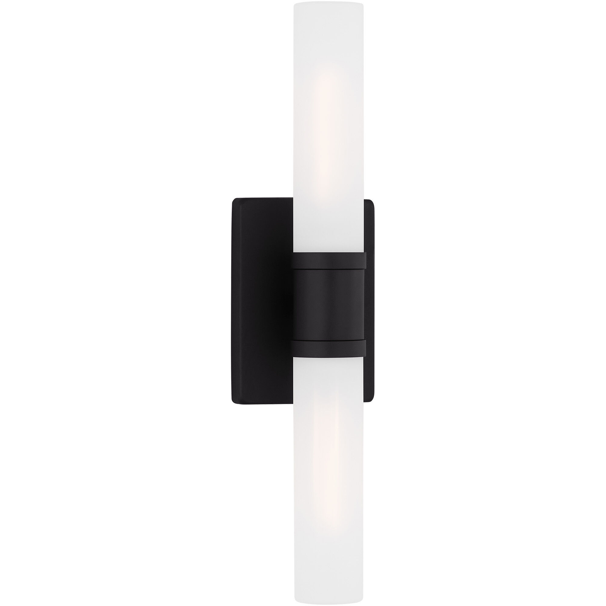 Keaton Bath Vanity Wall Light in Midnight Black