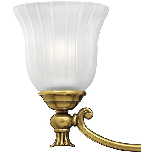 Francoise LED 25 inch Burnished Brass Vanity Light Wall Light