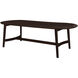 Trie 76 X 36 inch Brown Dining Table, Small