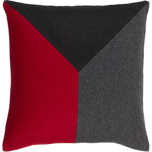 Jonah 18 X 18 inch Red Pillow Kit, Square