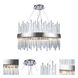 Dallas 16 Light 25 inch Chrome Chandelier Ceiling Light, Urban Classic