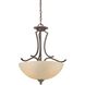 Triton 2 Light 18.25 inch Sable Bronze Pendant Ceiling Light