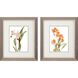 Florals Collection Orange Framed Art