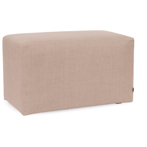 Universal Linen Slub Natural Bench with Slipcover