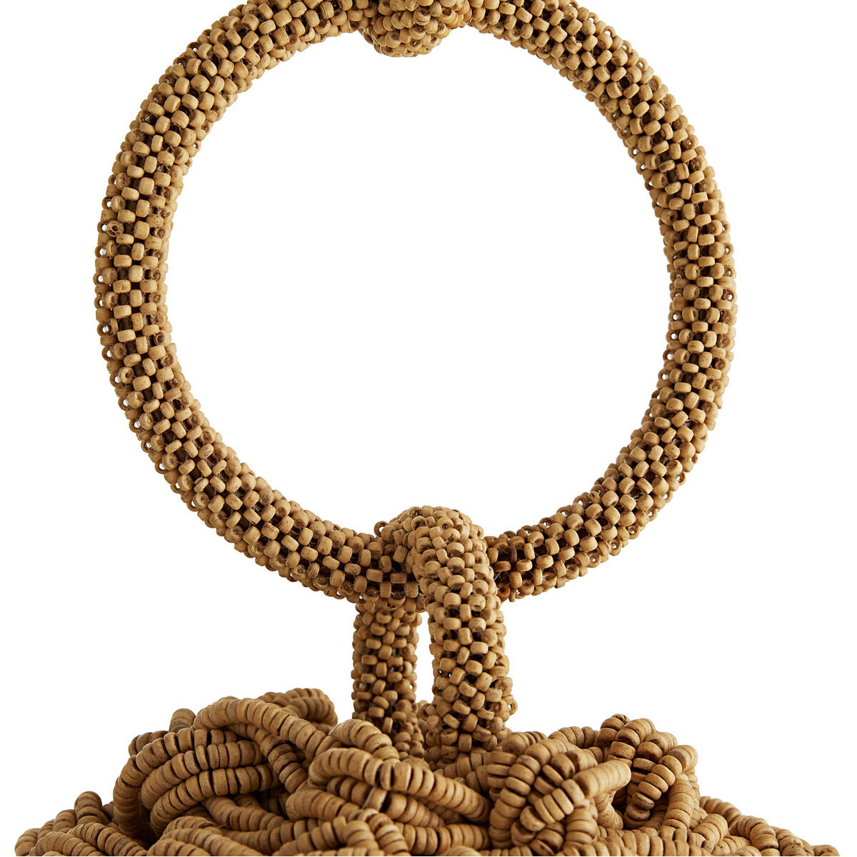 Saxon 3 Light 24 inch Natural and Natural Iron Pendant Ceiling Light