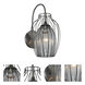 Emilia 1 Light 11 inch Chemical Stainless Steel Wall Sconce Wall Light