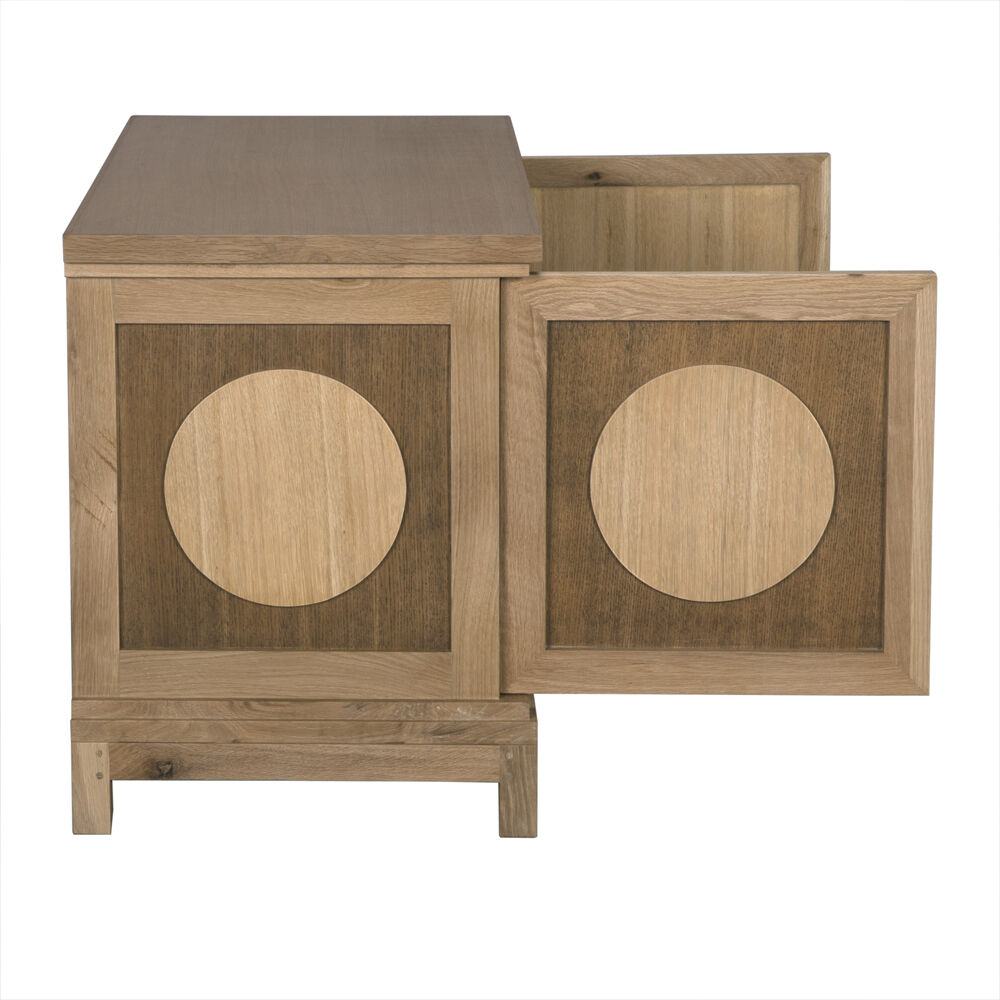 Wellington 44 X 23 inch White Oak Sideboard, 2 Door
