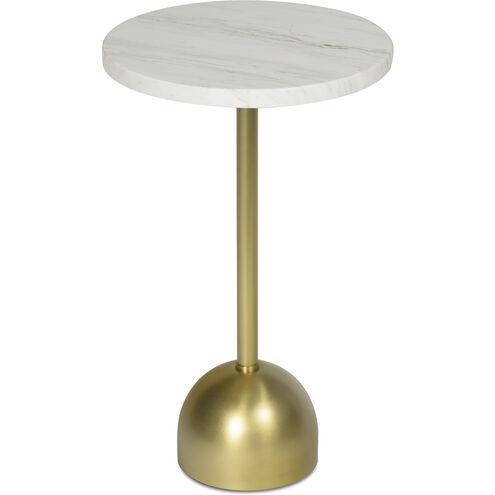 Arthur 21 X 13 inch Natural Brass Accent Table