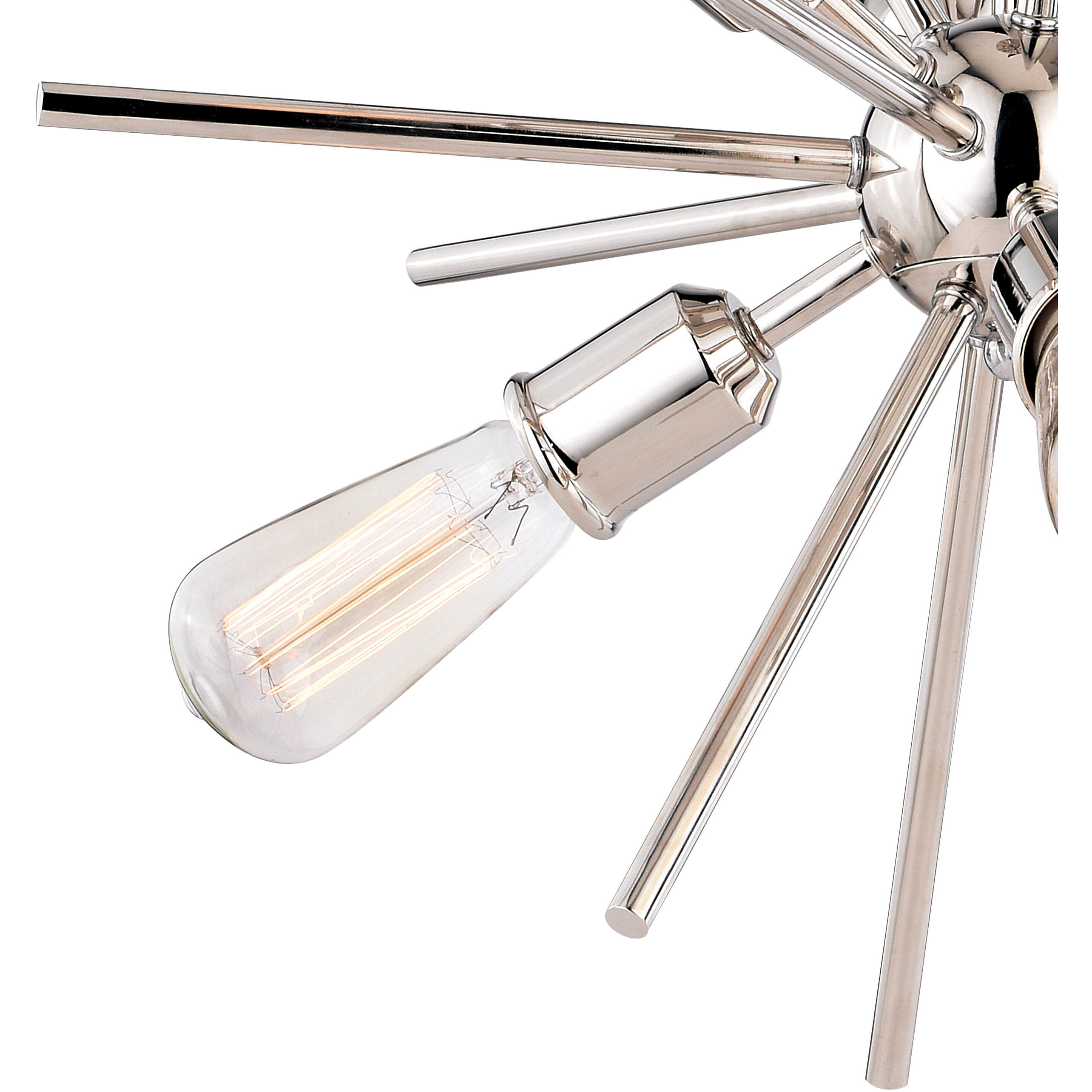 Estelle LED 19 inch Polished Nickel Pendant Ceiling Light