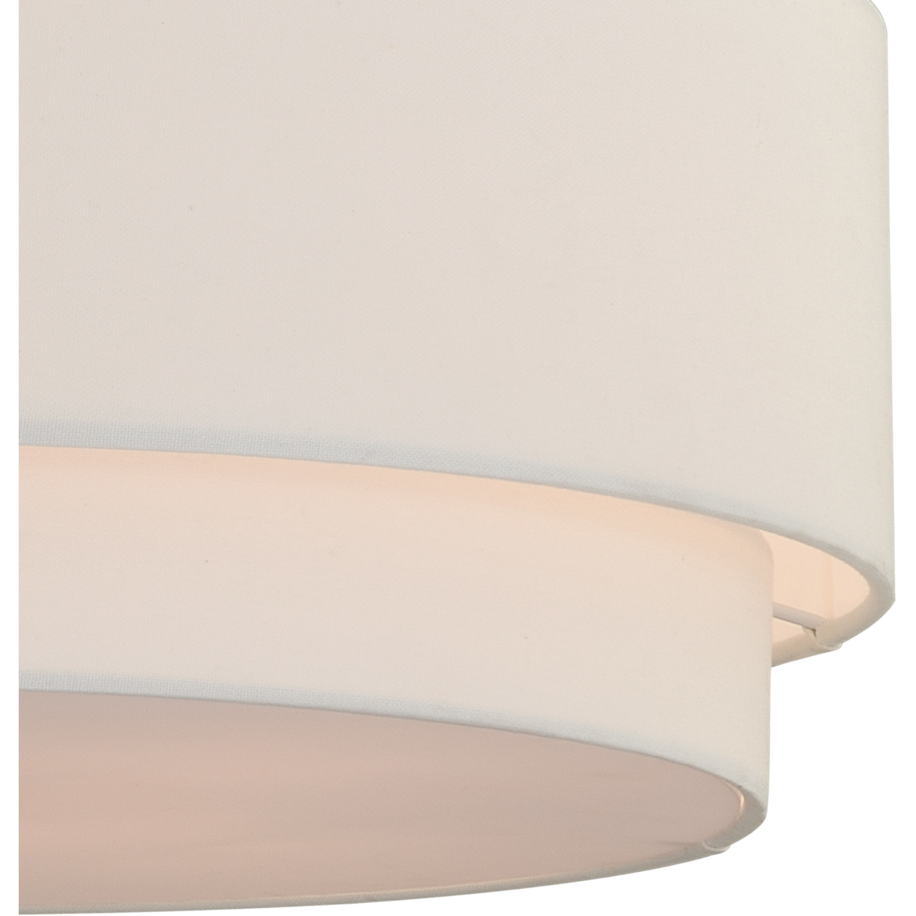 Burnaby LED 20.5 inch Matte Brass Semi-Flush Mount Ceiling Light