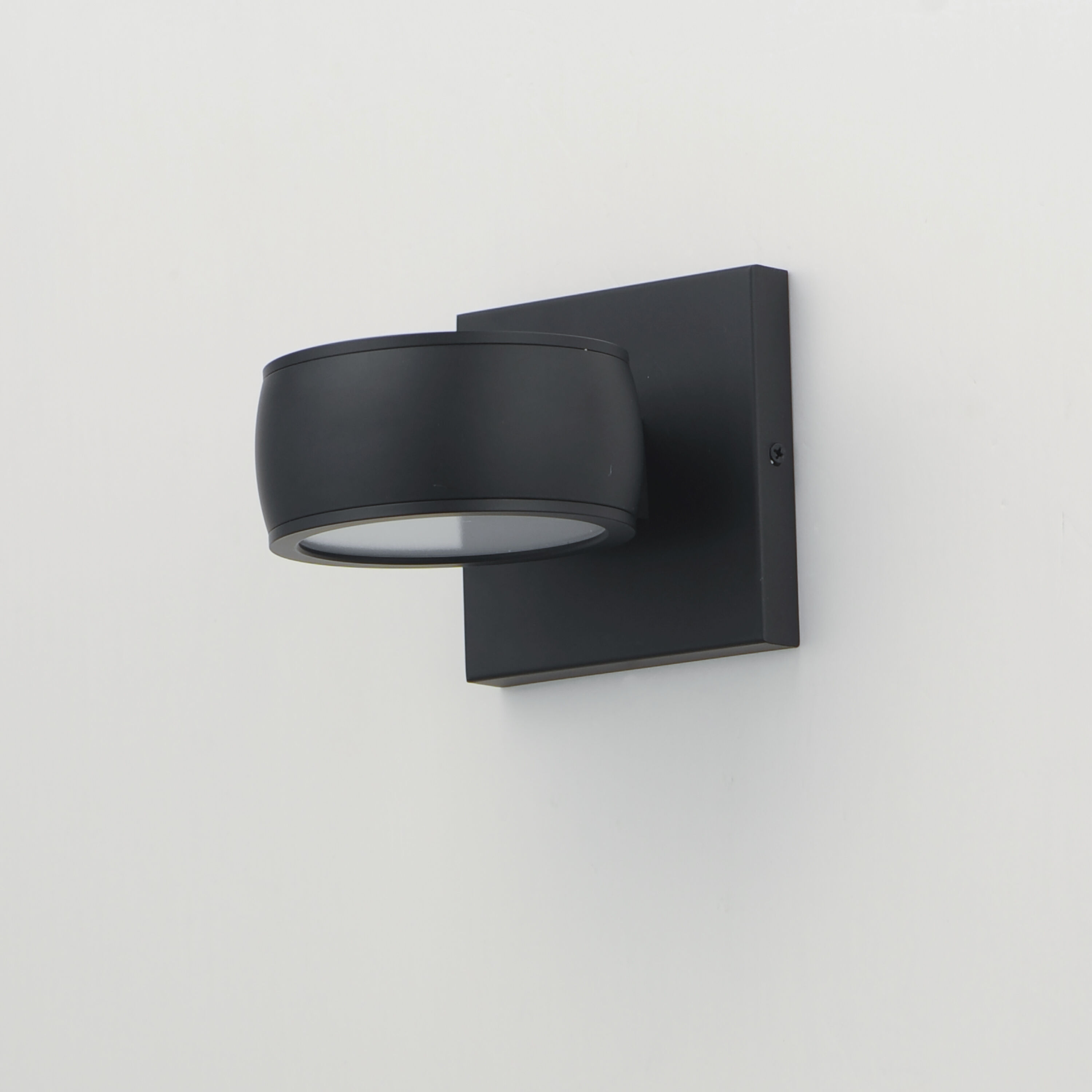 Modular LED 5 inch Black Outdoor Wall Sconce