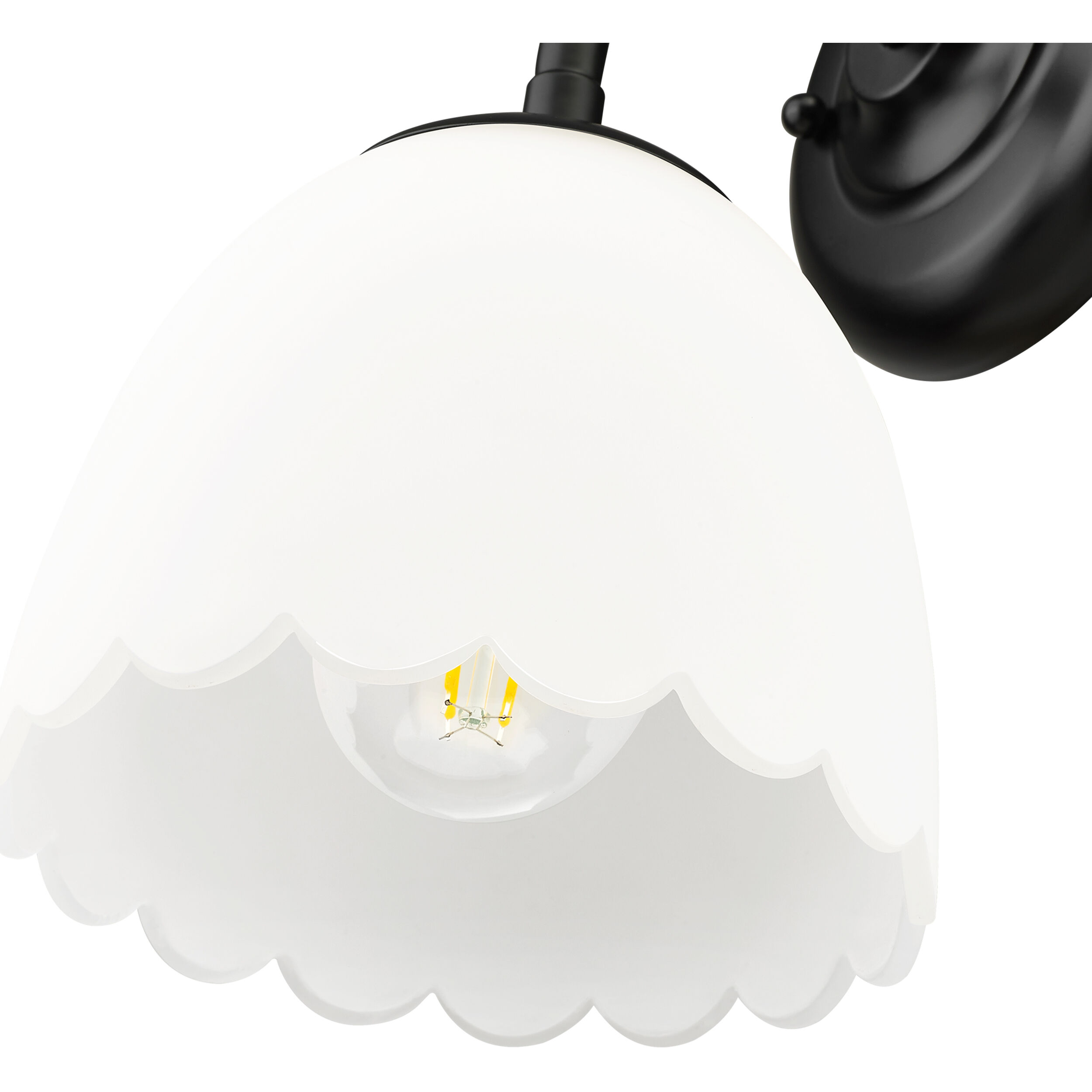 Dorinda 1 Light 6.5 inch Matte Black Wall Sconce Wall Light