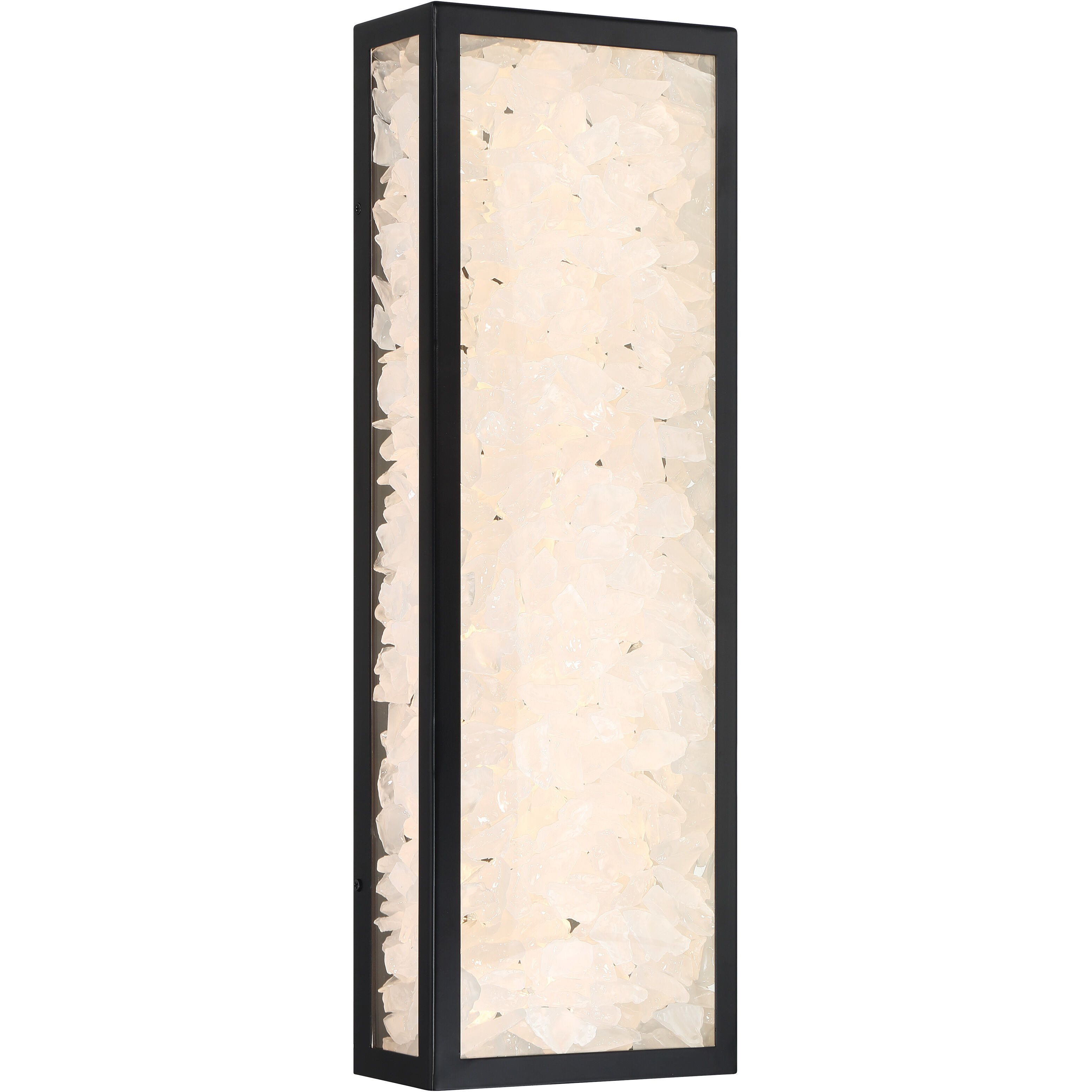 Great Outdoors Salt Creek LED 24.5 inch Coal Outdoor Wall Sconce