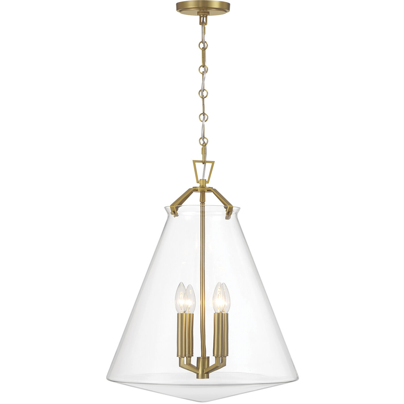 Voss Pendant Ceiling Light in Luxe Gold