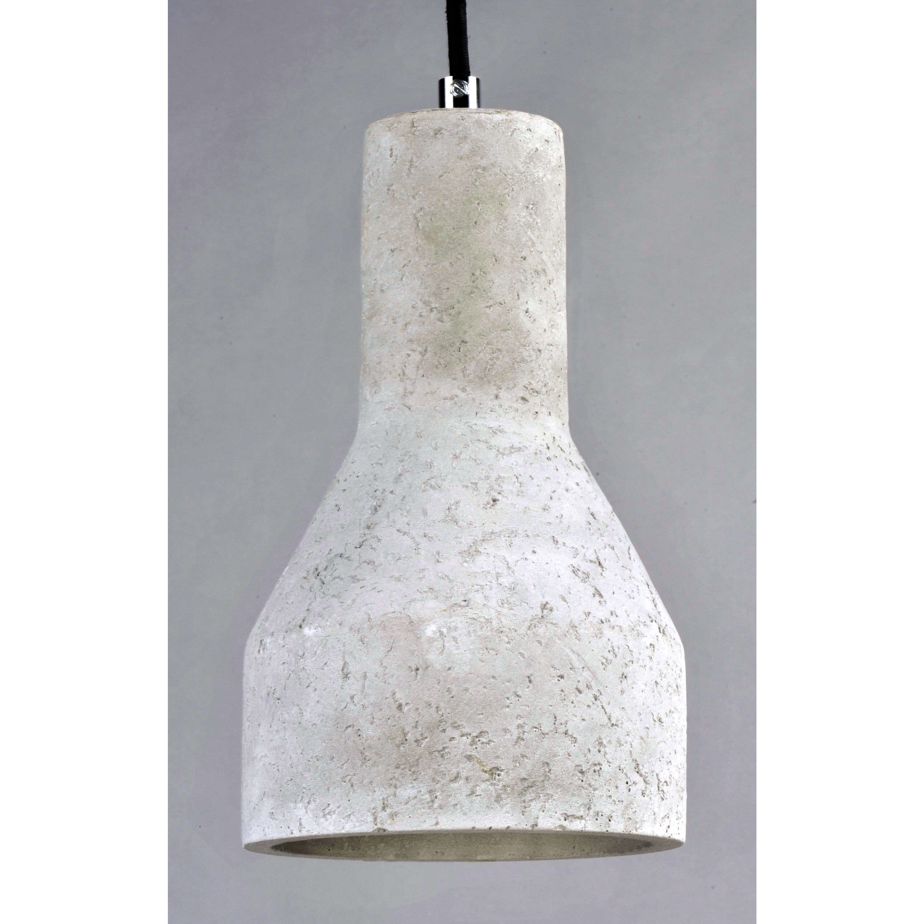 Crete LED 6 inch Polished Chrome Single Pendant Ceiling Light