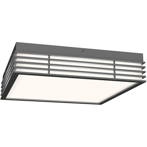 Marue LED 15 inch Textured Gray Surface Mount Ceiling Light