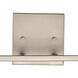 West End 2 Light 14.5 inch Brushed Nickel Vanity Light Wall Light