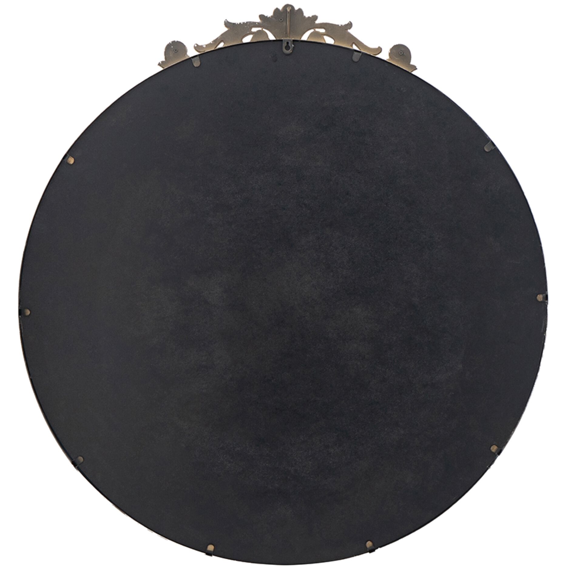 Dia 38.5 X 36 inch Gold Wall Mirror