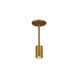 Cafe LED 3 inch Antique Brushed Brass Wall Sconce / Flush Mount Wall Light