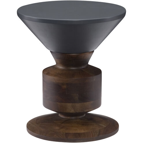 Hippo 20 inch Grey Stool