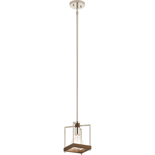 Tanis 1 Light 6 inch Auburn Stained Pendant Ceiling Light