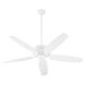 Apex Patio 56 inch Studio White Outdoor Ceiling Fan