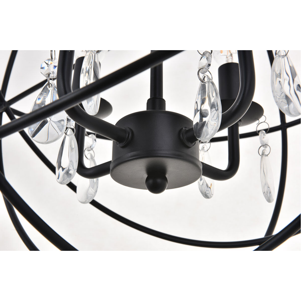 Wallace 4 Light 16 inch Matte Black Pendant Ceiling Light