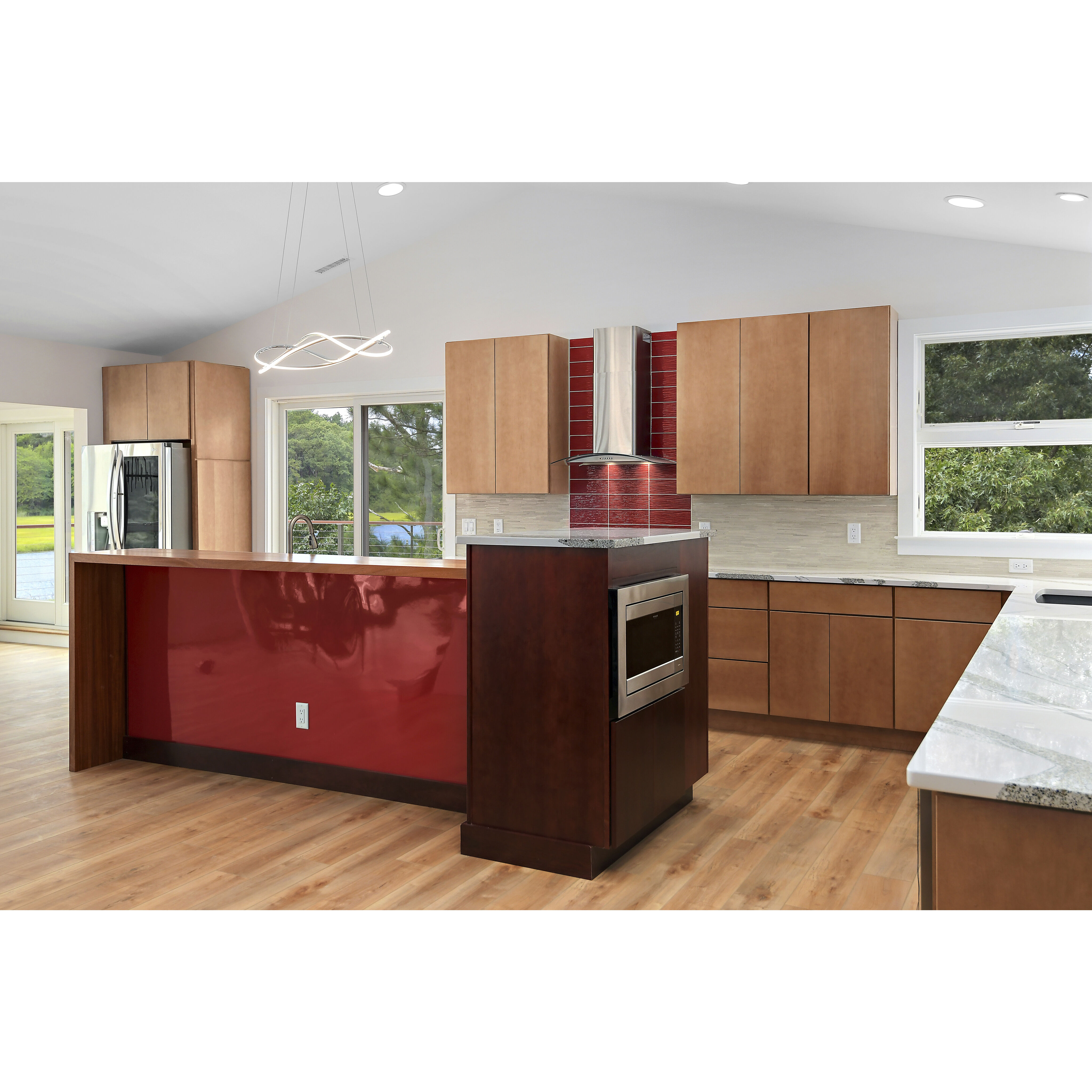 Coaster LED 10 inch Polished Chrome Single Pendant Ceiling Light