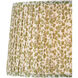 Maiden Fern Green and Ivory 18 inch Tapered Lamp Shade, Large