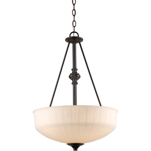 Cahill 3 Light 17 inch Rubbed Oil Bronze Pendant Ceiling Light