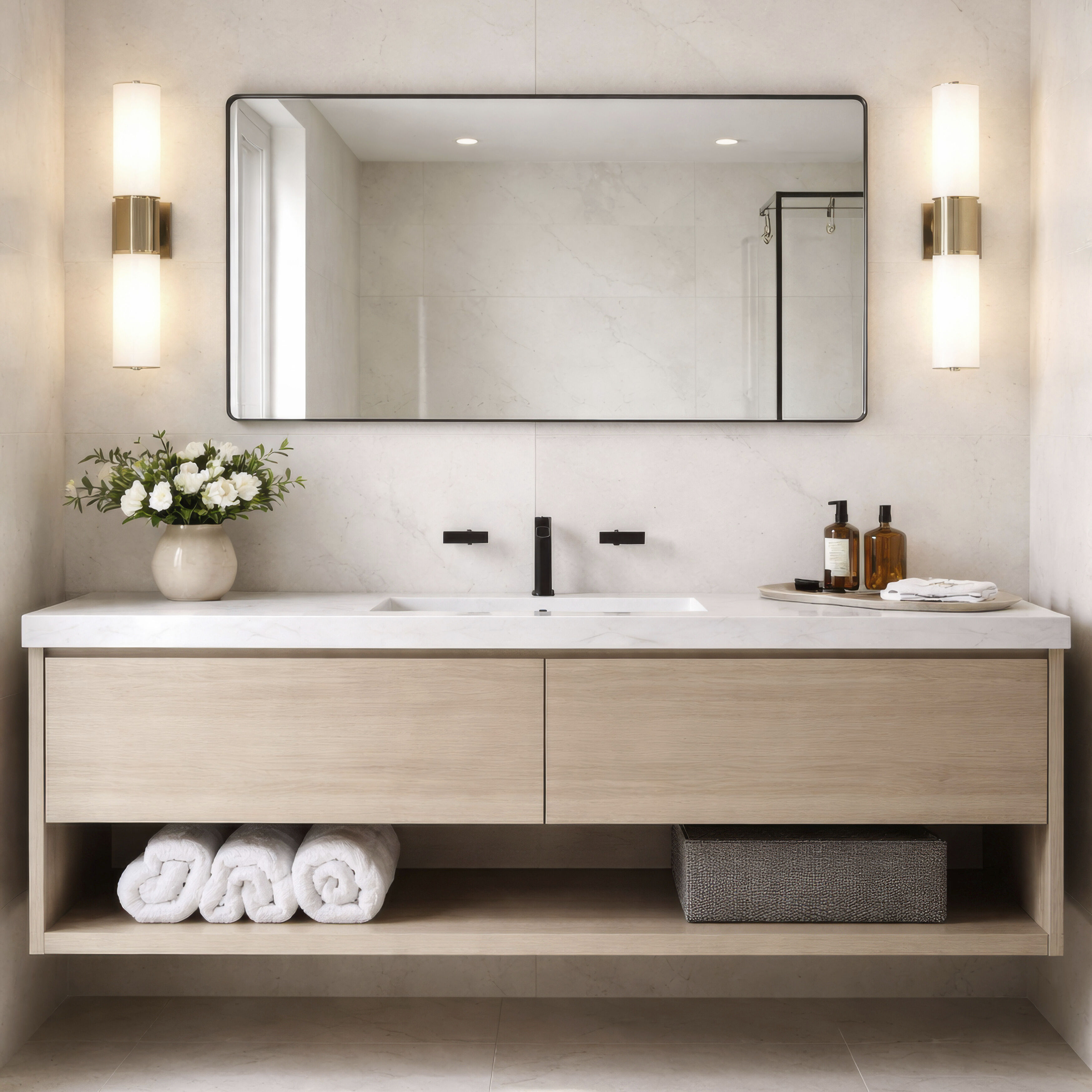 Kye 40 X 22 inch Polished Nickel Wall Mirror, Varaluz Casa