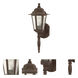 Central Park 1 Light 18 inch Old Bronze Outdoor Wall Lantern