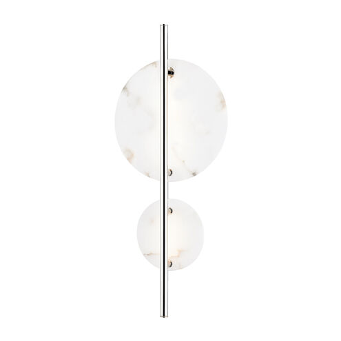 Croft LED 10 inch Polished Nickel ADA Wall Sconce Wall Light