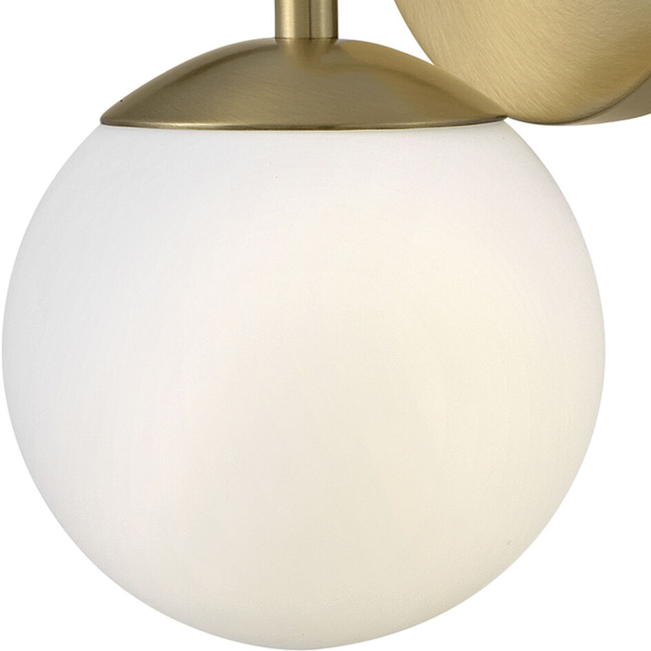 Julep LED 7.25 inch Lacquered Brass Bath Light Wall Light