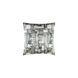Natural Affinity 20 X 20 inch Cream and Light Gray Throw Pillow
