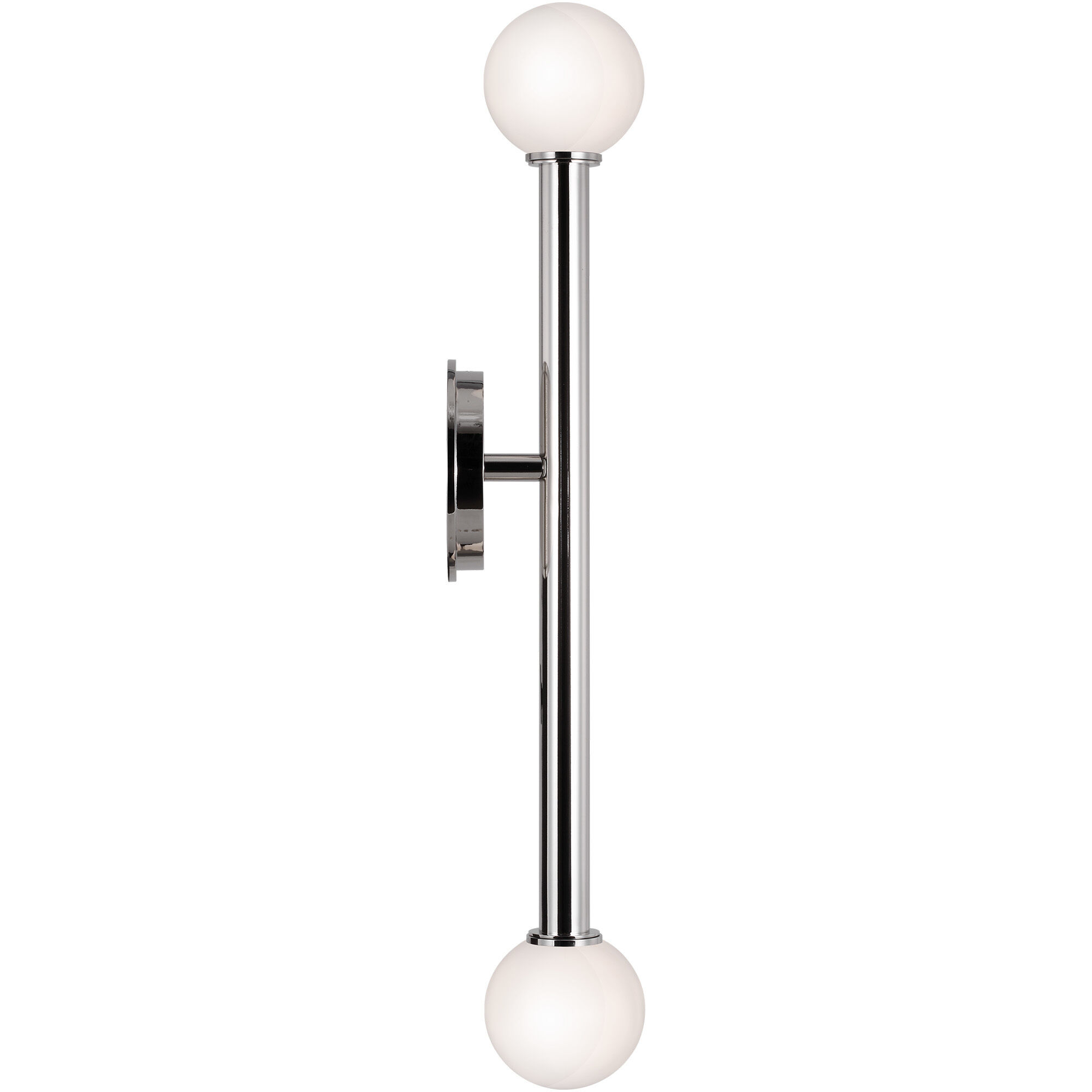 Kelly by Kelly Wearstler Nodes 2 Light 4.75 inch Polished Nickel Sconce Wall Light