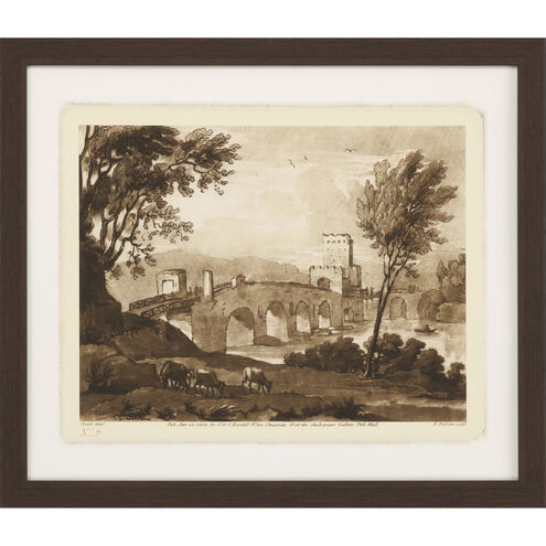 Scenic Collection Sepia Framed Art