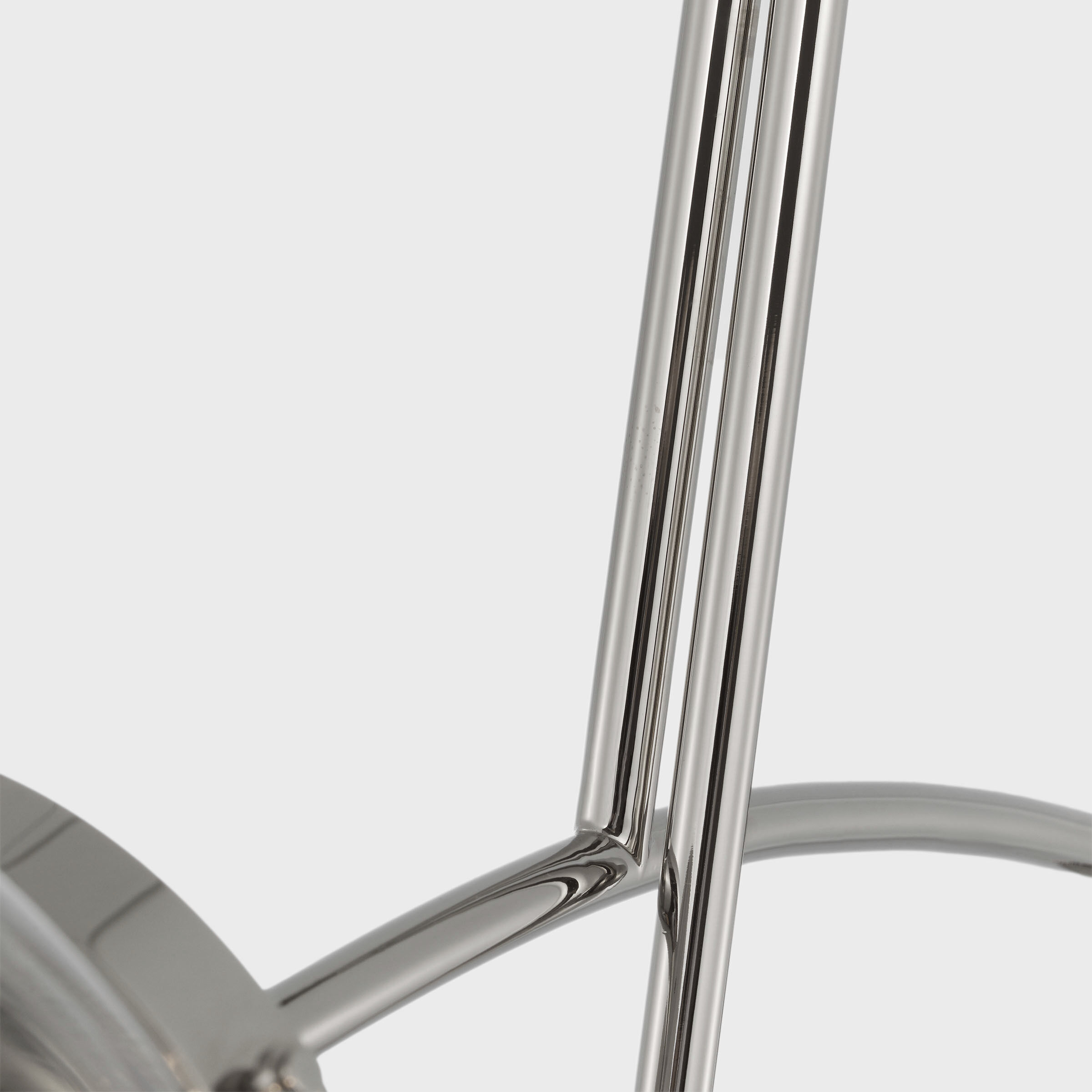 kate spade new york Prescott LED 27 inch Polished Nickel Chandelier Ceiling Light in Clear Glass, Small