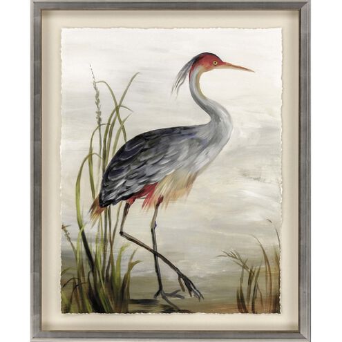 Animals Collection Blue Framed Art