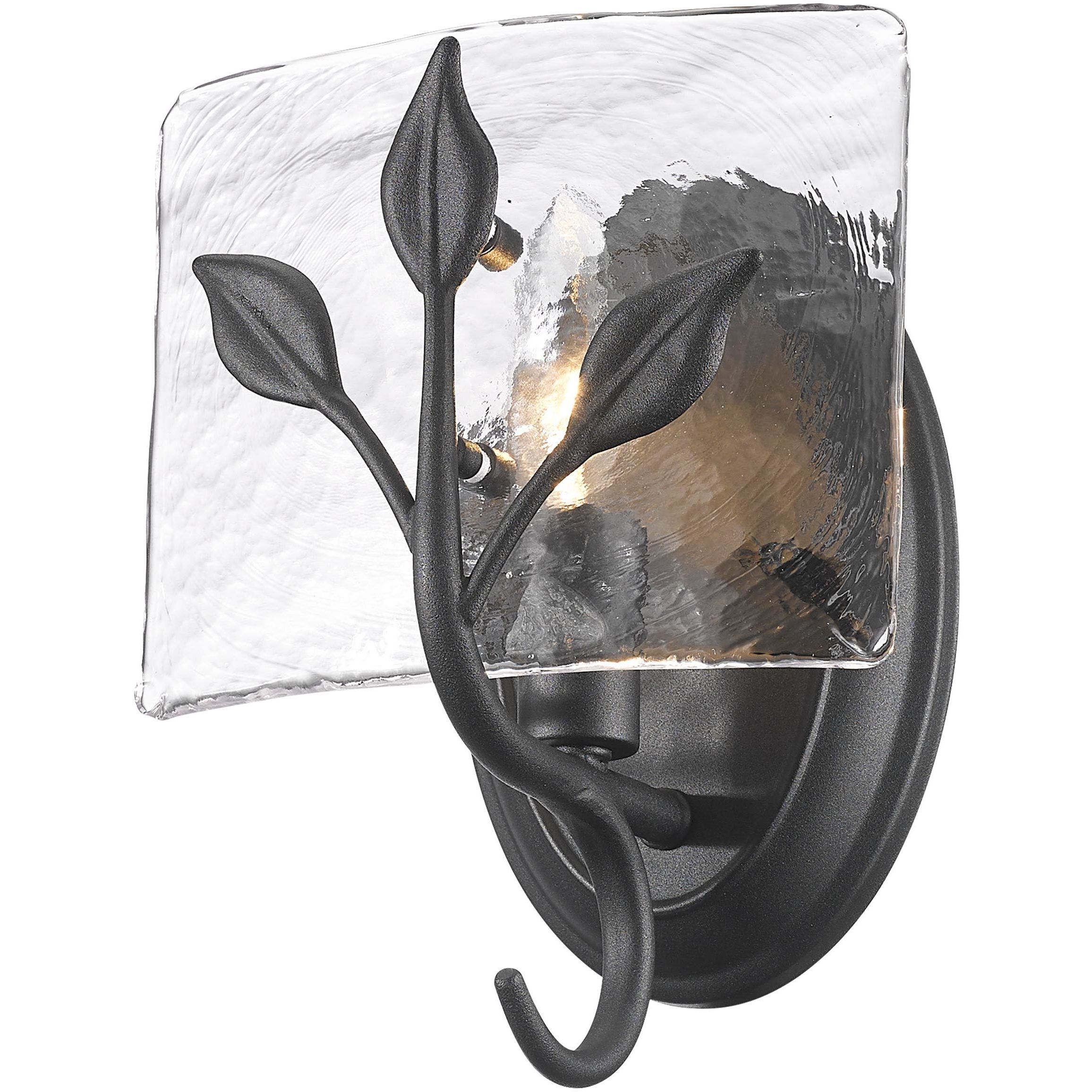 Calla 1 Light 6.88 inch Natural Black Wall Sconce Wall Light