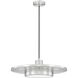 Ludo LED 20 inch Brushed Nickel Pendant Ceiling Light