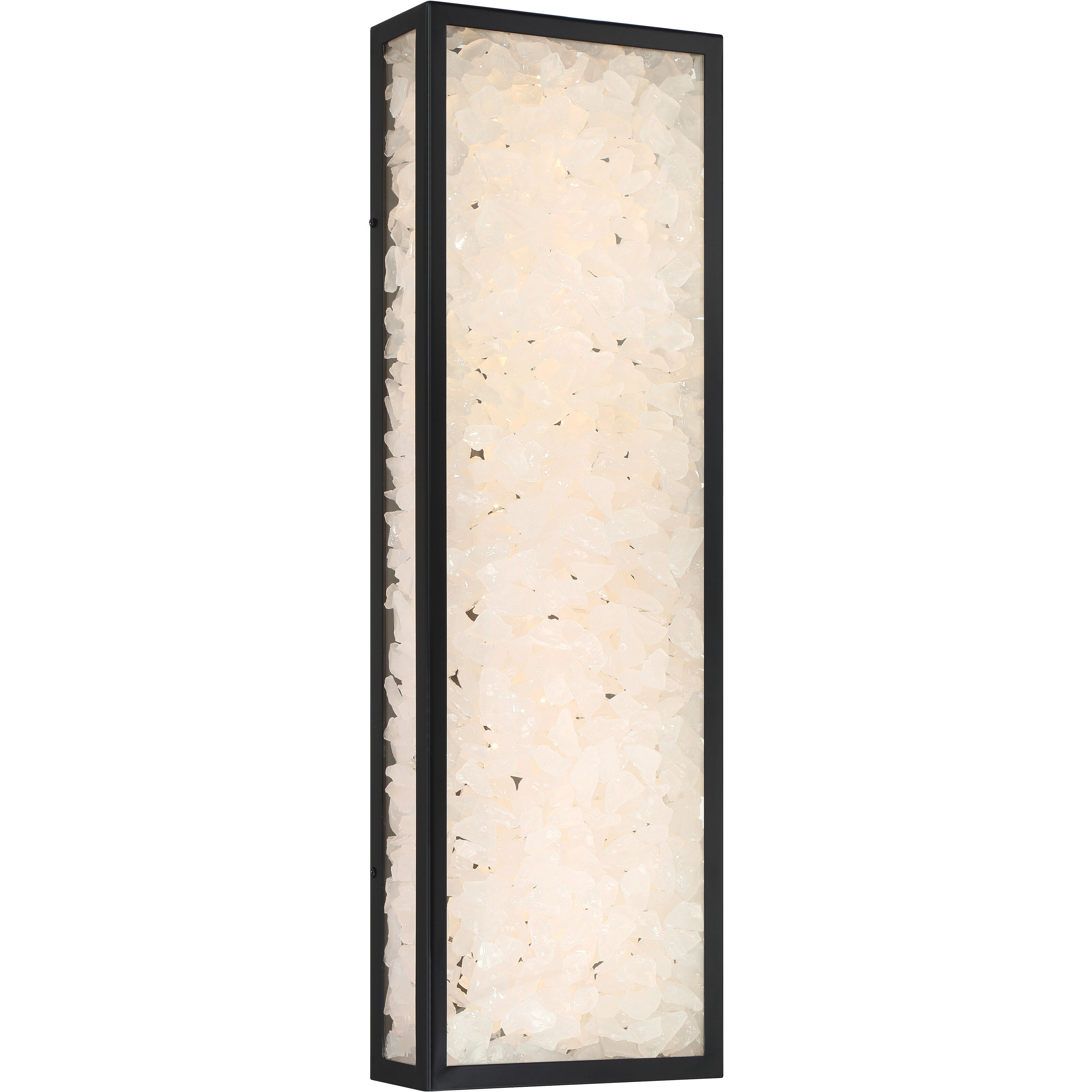 Great Outdoors Salt Creek LED 32 inch Coal Outdoor Wall Sconce